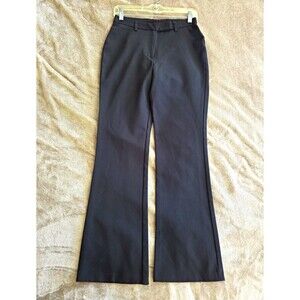 Star C.C.C. City Collection Womens Black Flare Dress Pants Size 5 Career Classic